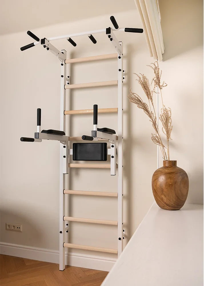 BenchK 222 Gymnastic Wall Bars with Pull-up and Dip Bar