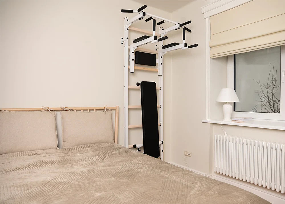 BenchK 223 Gymnastic Wall Bars, Pull-Up Bar, and Workout Bench