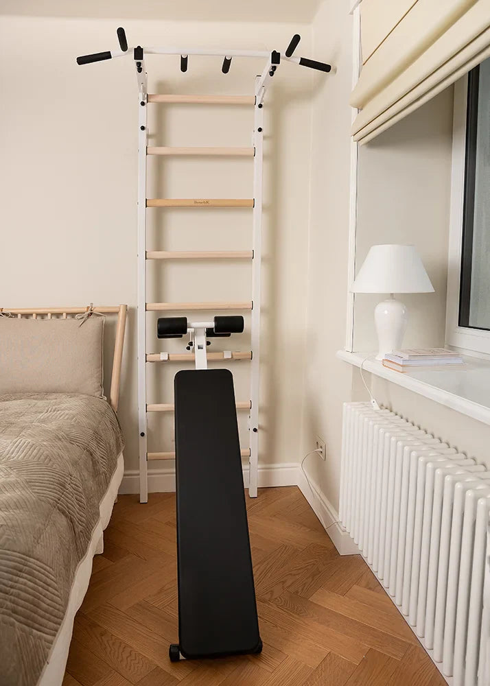 BenchK 223 Gymnastic Wall Bars, Pull-Up Bar, and Workout Bench