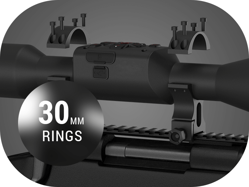 ATN ThOR 5 320 Thermal Riflescope - 3-12x, 10hr Battery, Made in USA