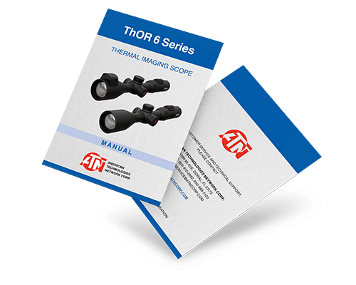 ATN ThOR 6 LRF Elite Thermal Rifle Scope - 640x512, 2-16x