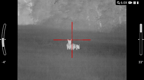 ATN ThOR LTV 256 Thermal Rifle Scope - 4-12x, 35mm, 1400yd Detection