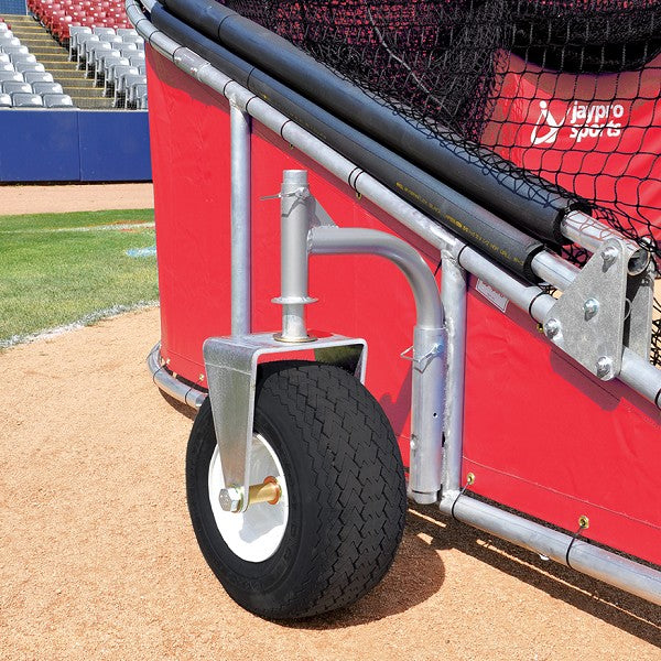 Jaypro Bomber Elite Batting Cage 18x12x22 ft - Portable Heavy-Duty