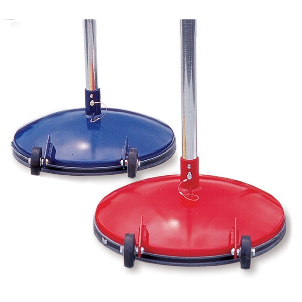 Jaypro Multi-Purpose Game Standards with 75 Lb. Steel Base - Royal Blue