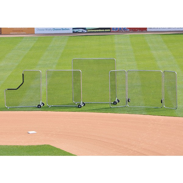Jaypro Big League Series Pitcher's Screen 8 ft. x 8 ft. - Heavy-Duty Aluminum