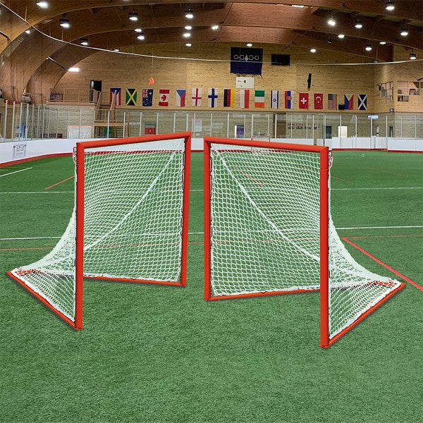 Jaypro Sports Official Box Lacrosse Goal Package 4x4 ft - 2 Goals & Nets