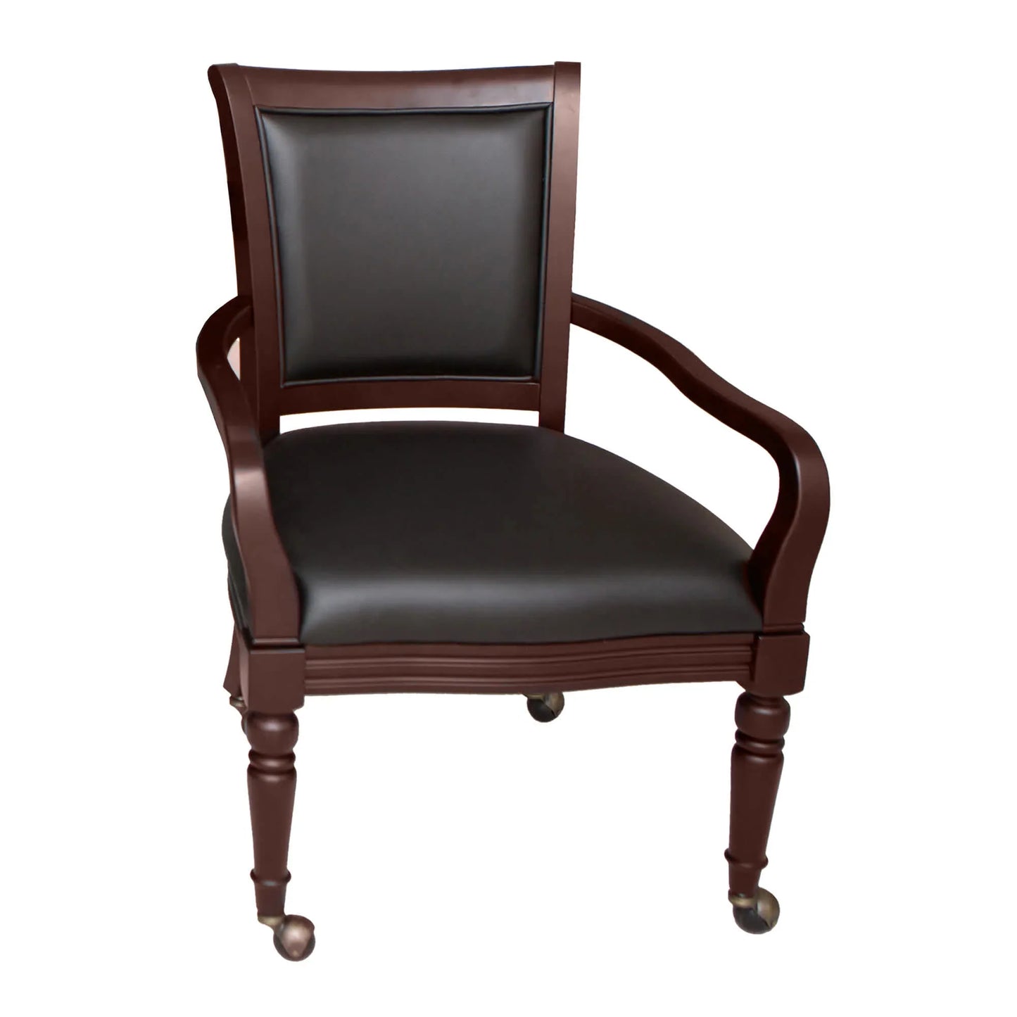 Hathaway Bridgeport 48-in Poker Table and Dining Top with 4 Arm Chairs