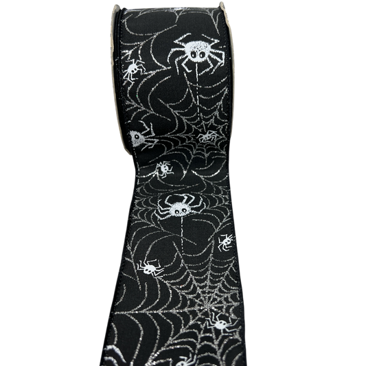 Spider Web 2.5 inch X 10 Yard Ribbon