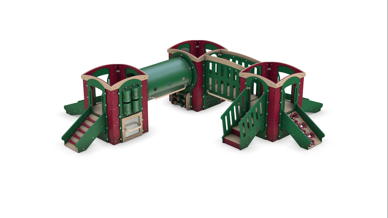 Grounds For Play Tot-Trek® Playground TFR0518XX for Children Ages 6-23 Months