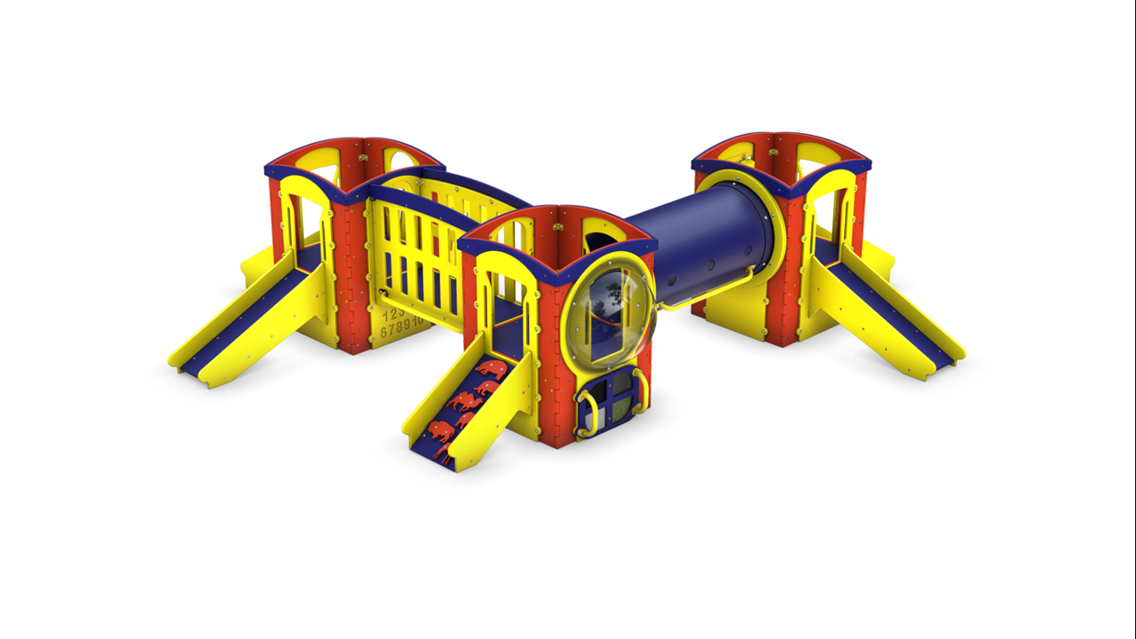 Grounds For Play Tot-Trek® Playground TFR0518XX for Children Ages 6-23 Months