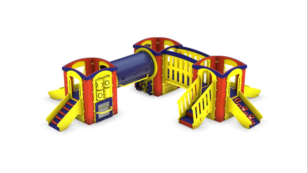 Grounds For Play Tot-Trek® Playground TFR0518XX for Children Ages 6-23 Months