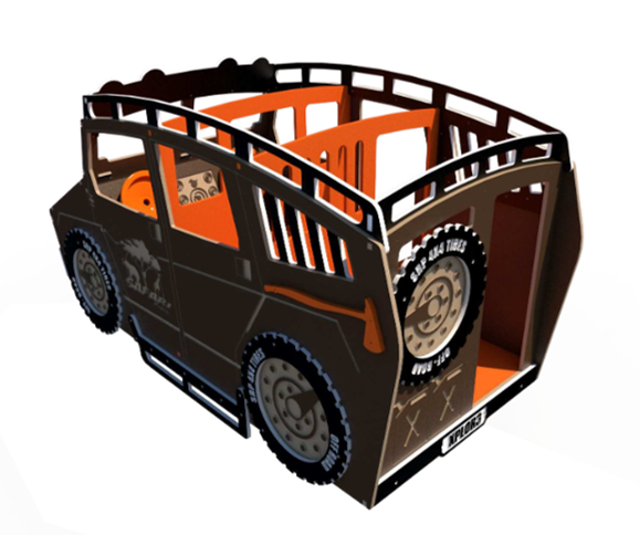 Grounds For Play Safari Off-Road Vehicle Playground Set (TFR0541XX) for Children Ages 2-12