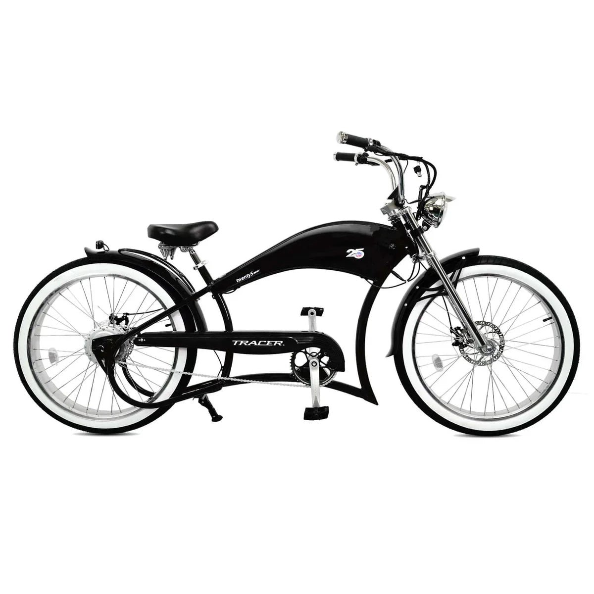 Tracer Twenty5 GT 500W 26" Chopper Cruiser E-Bike
