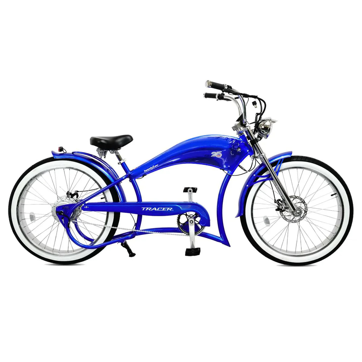 Tracer Twenty5 GT 500W 26" Chopper Cruiser E-Bike