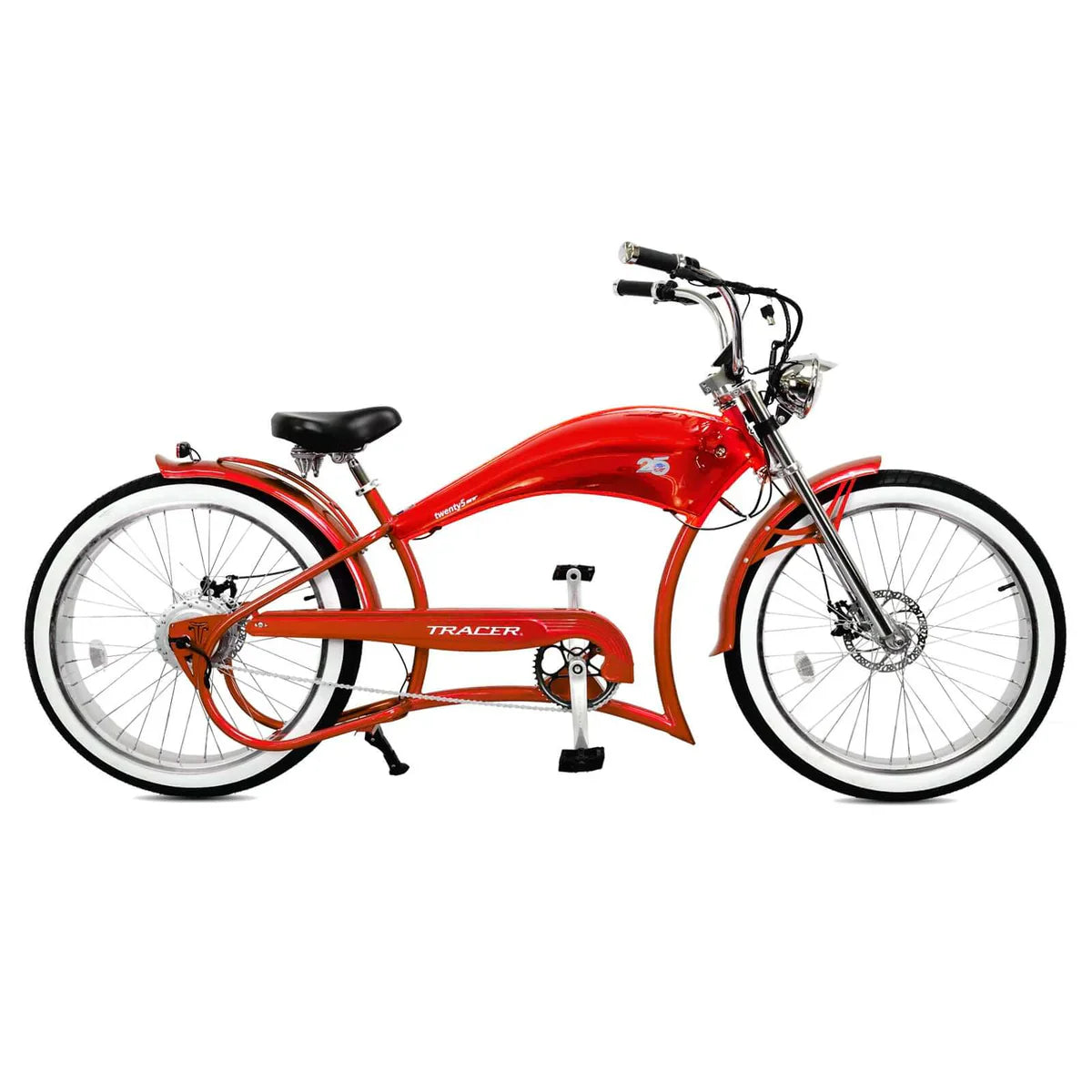Tracer Twenty5 GT 500W 26" Chopper Cruiser E-Bike