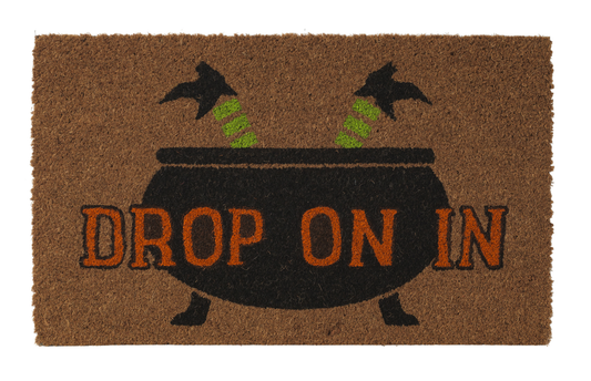 Harvest Coir Doormat - Drop on In