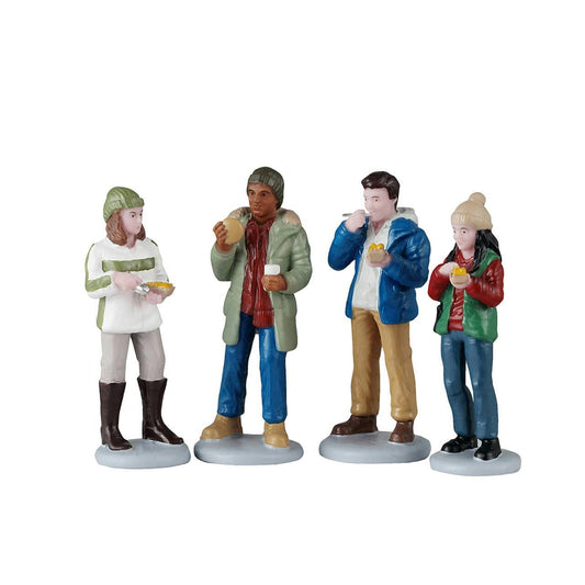 Food Truck Patrons - 4 Piece Set