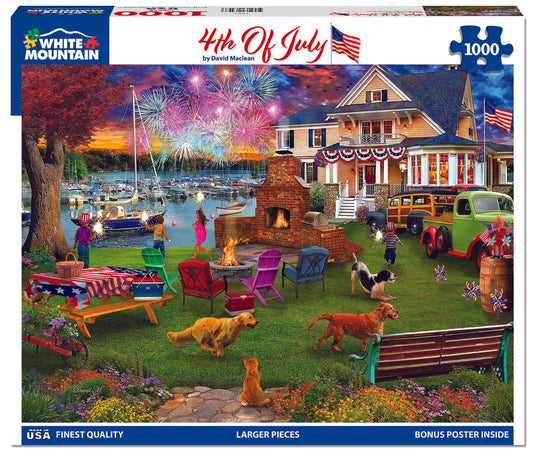 4th Of July  - 1000 Piece Jigsaw Puzzle