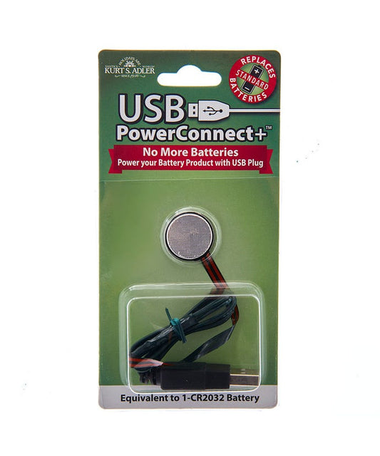 USB power connect CR2032