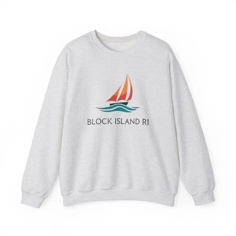 Ocean State Styles Sweatshirt Block Island Sailboat Design