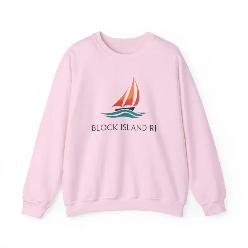 Ocean State Styles Sweatshirt Block Island Sailboat Design