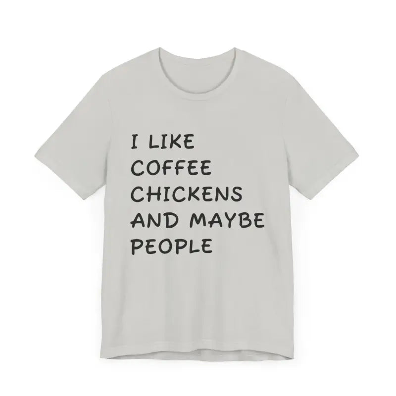 Ocean State Styles T Shirt Funny Coffee Chickens Unisex