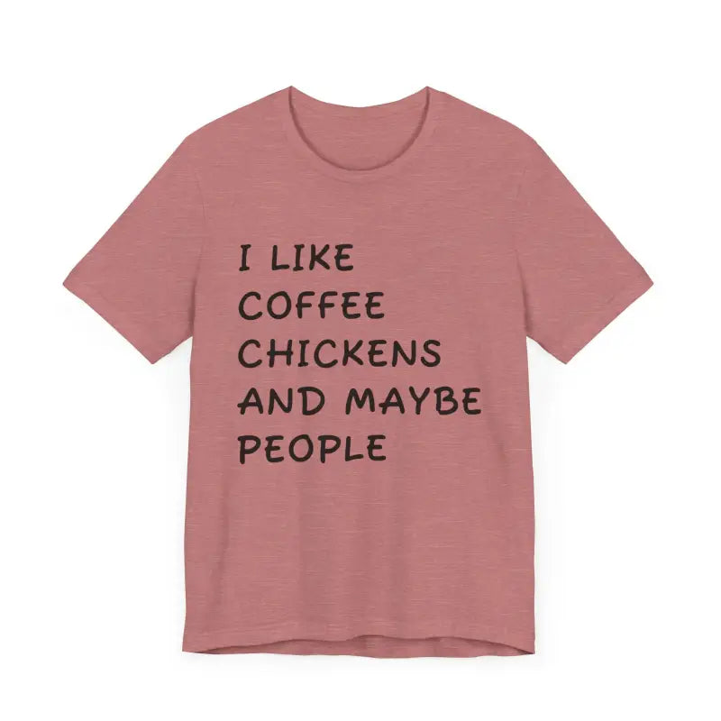 Ocean State Styles T Shirt Funny Coffee Chickens Unisex