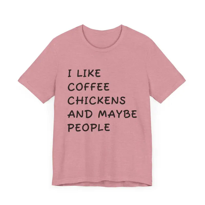 Ocean State Styles T Shirt Funny Coffee Chickens Unisex