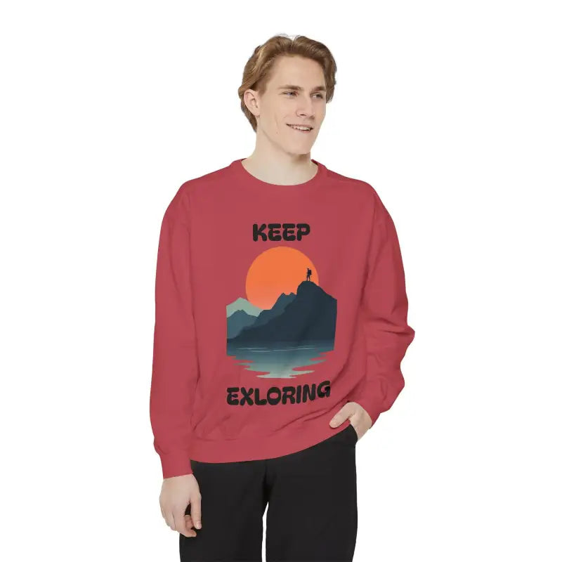 Ocean State Styles TrailForge Sweatshirt Mountain Graphic
