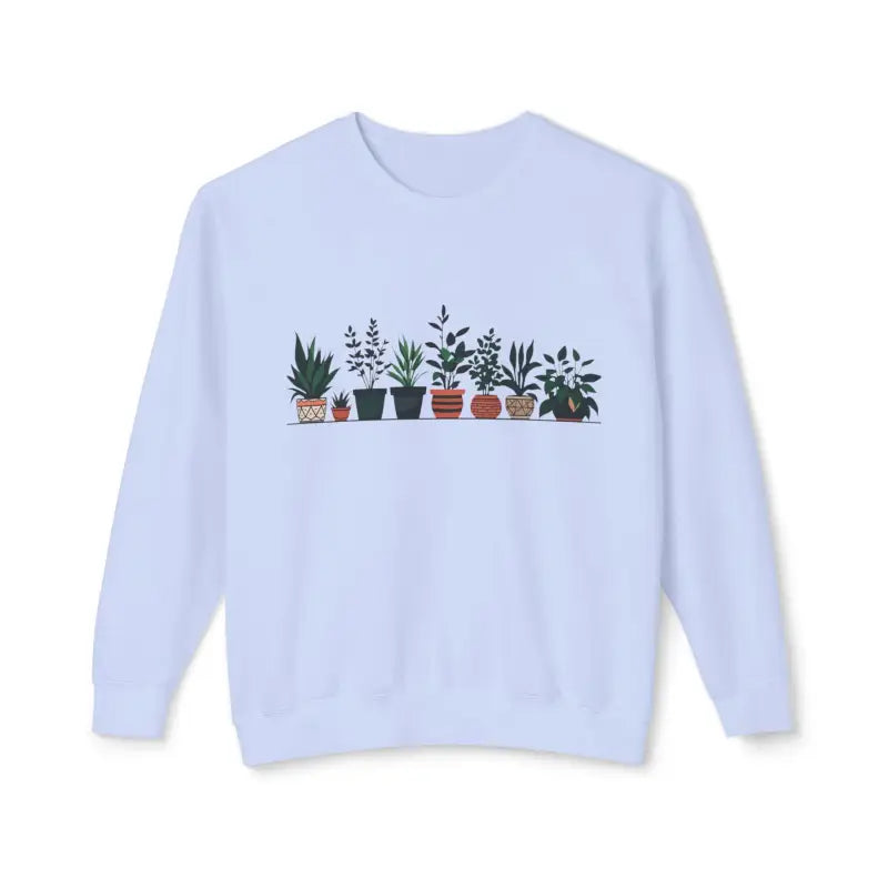Ocean State Styles Unisex Sweatshirt Potted Plant Design