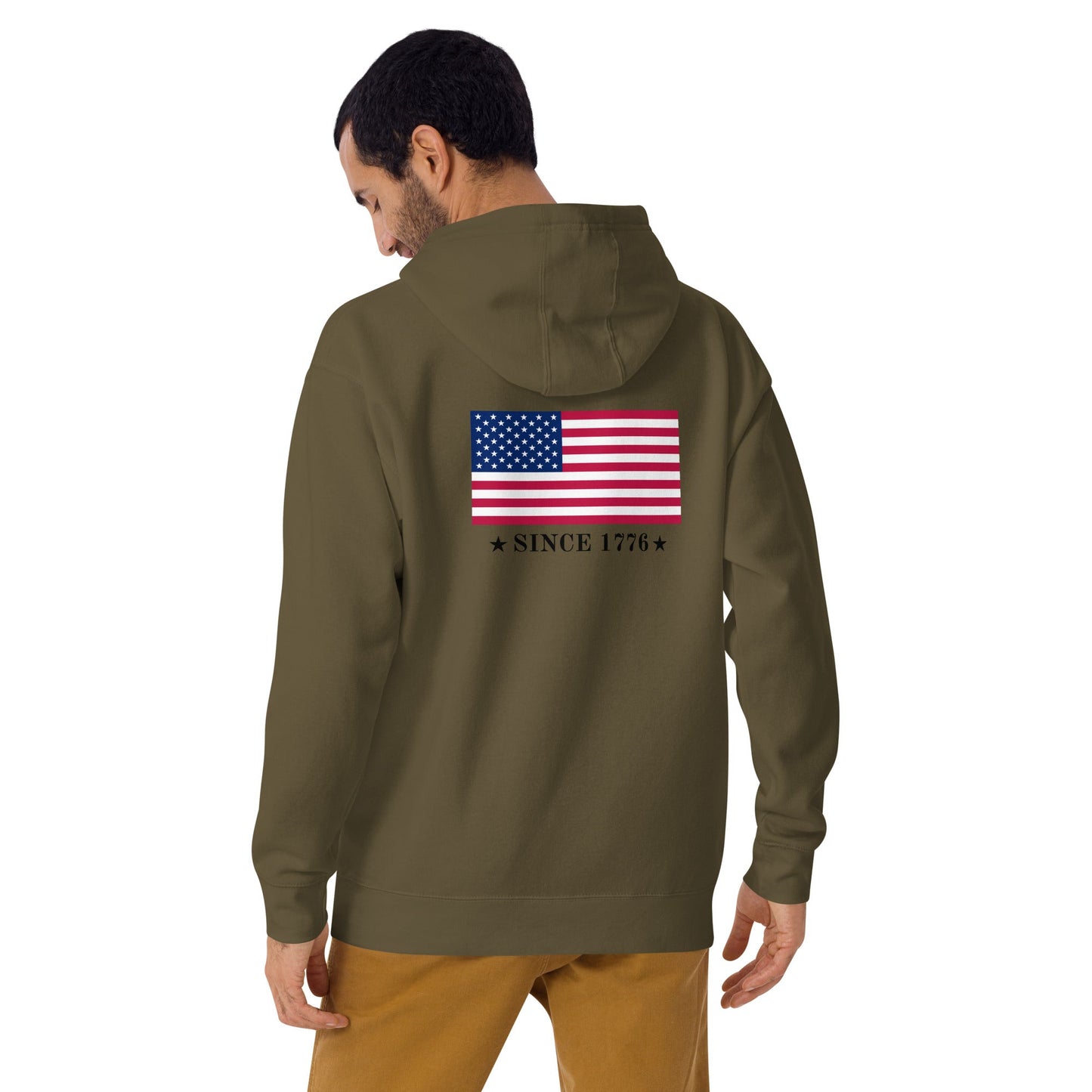 Don't Tread On Me Embroidered Unisex Hoodie