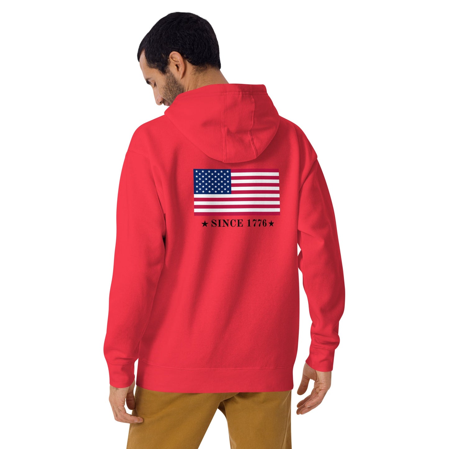 Don't Tread On Me Embroidered Unisex Hoodie
