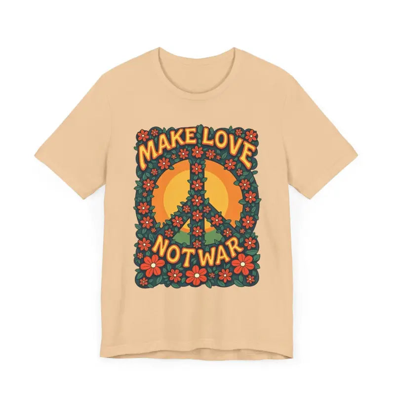 Ocean State Styles T Shirt Peace Symbol Graphic Retro