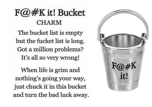 F@#K It Bucket Charm