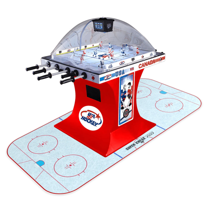 Licensed "USA vs Canada" Super Chexx PRO® Bubble Hockey Table