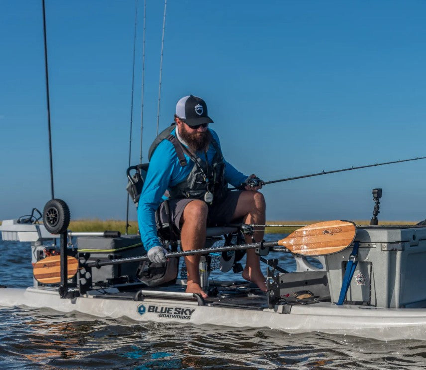 Angler Navigator Versa-Lok™  Adjustable Kayak Paddle by Bending Branches