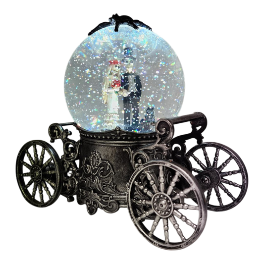 Spectral Love Carriage Lighted WaterGlobe