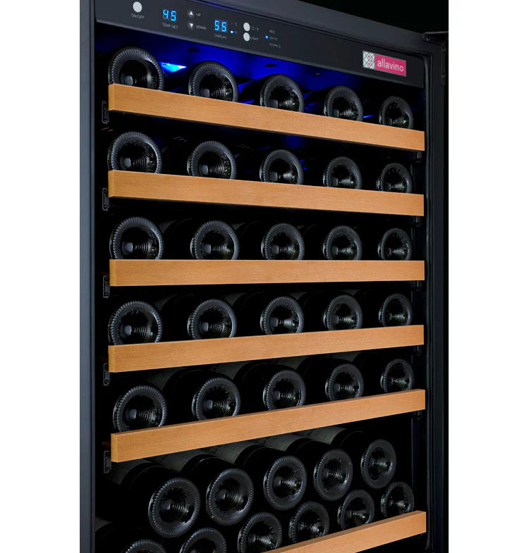Allavino FlexCount Series 56 Bottle Single Zone Built-in Wine Refrigerator