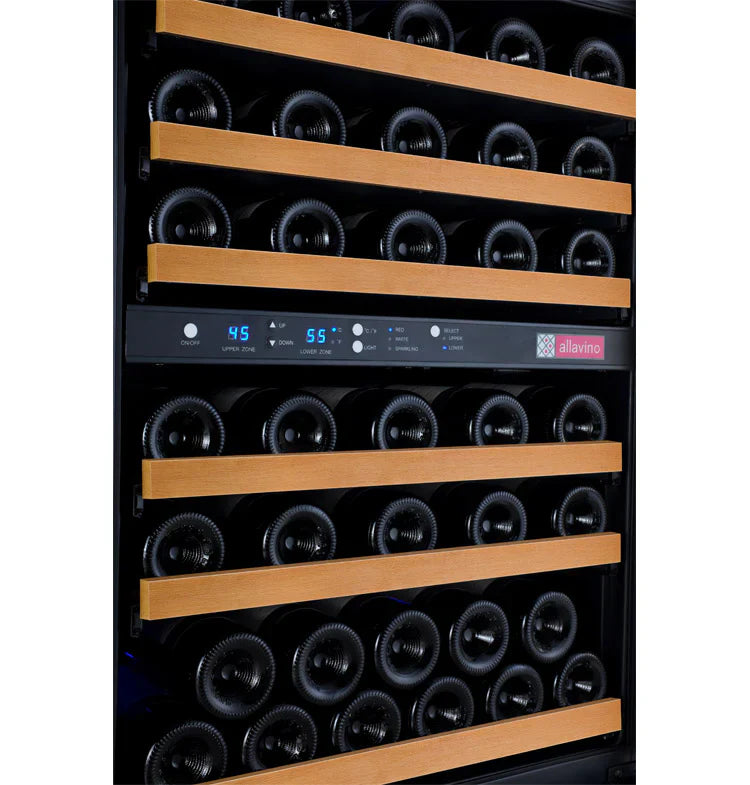Allavino FlexCount Series 56 Bottle Dual Zone Undercounter Wine Refrigerator