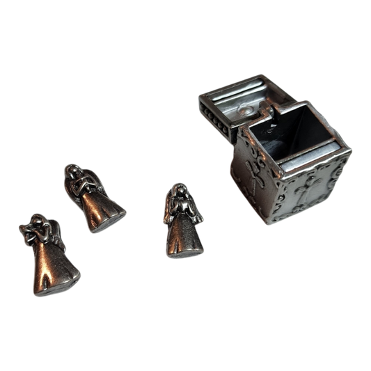 The Three Angels Prayer Box  Charm