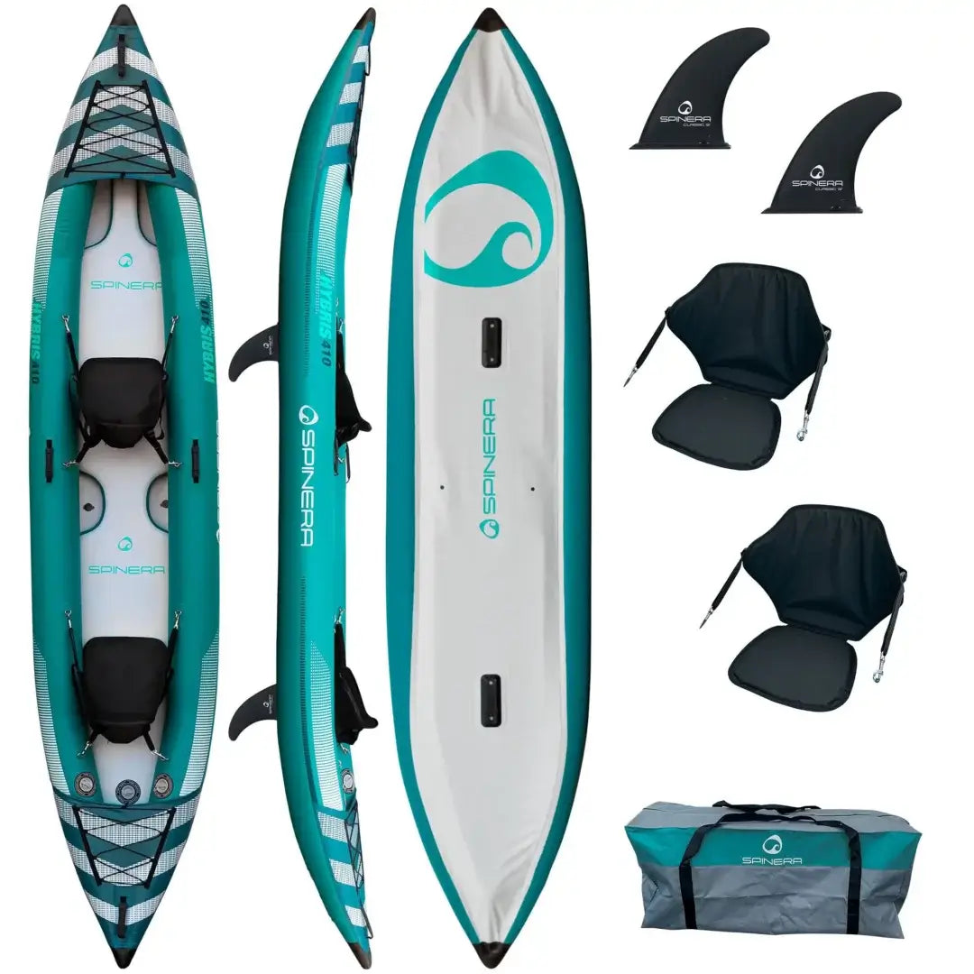 Spinera Hybris 140 1-2 Person Inflatable Kayak [13.8 ft x 35.5 in]