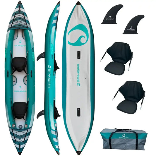 Spinera Hybris 140 1-2 Person Inflatable Kayak [13.8 ft x 35.5 in]
