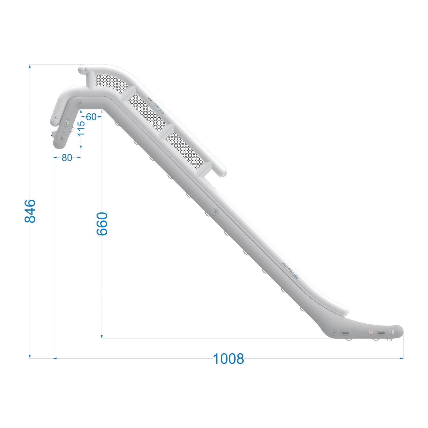 Yachtbeach by Spinera Magic Yachtslide - Easy Install Boat Slide