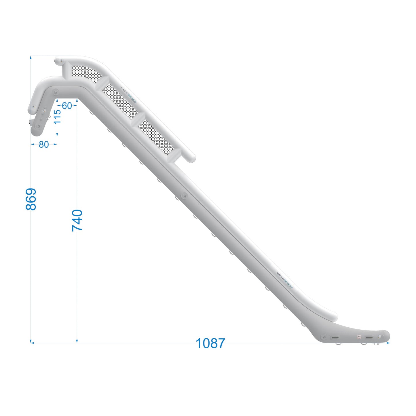 Yachtbeach by Spinera Magic Yachtslide - Easy Install Boat Slide
