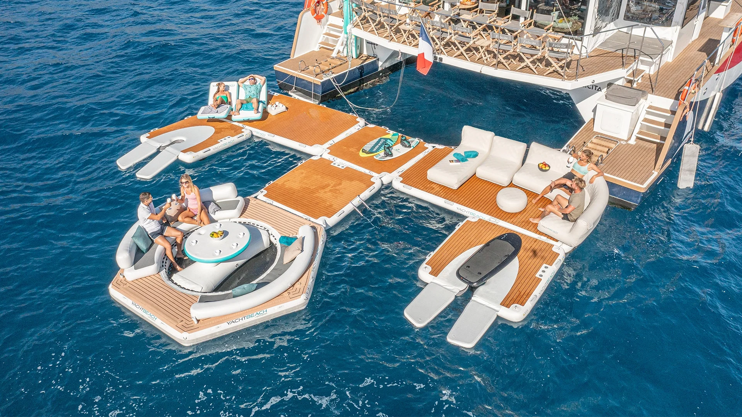 Yachtbeach by Spinera Inflatable Pavilion Lounge Setup Platform [410 x 355cm]