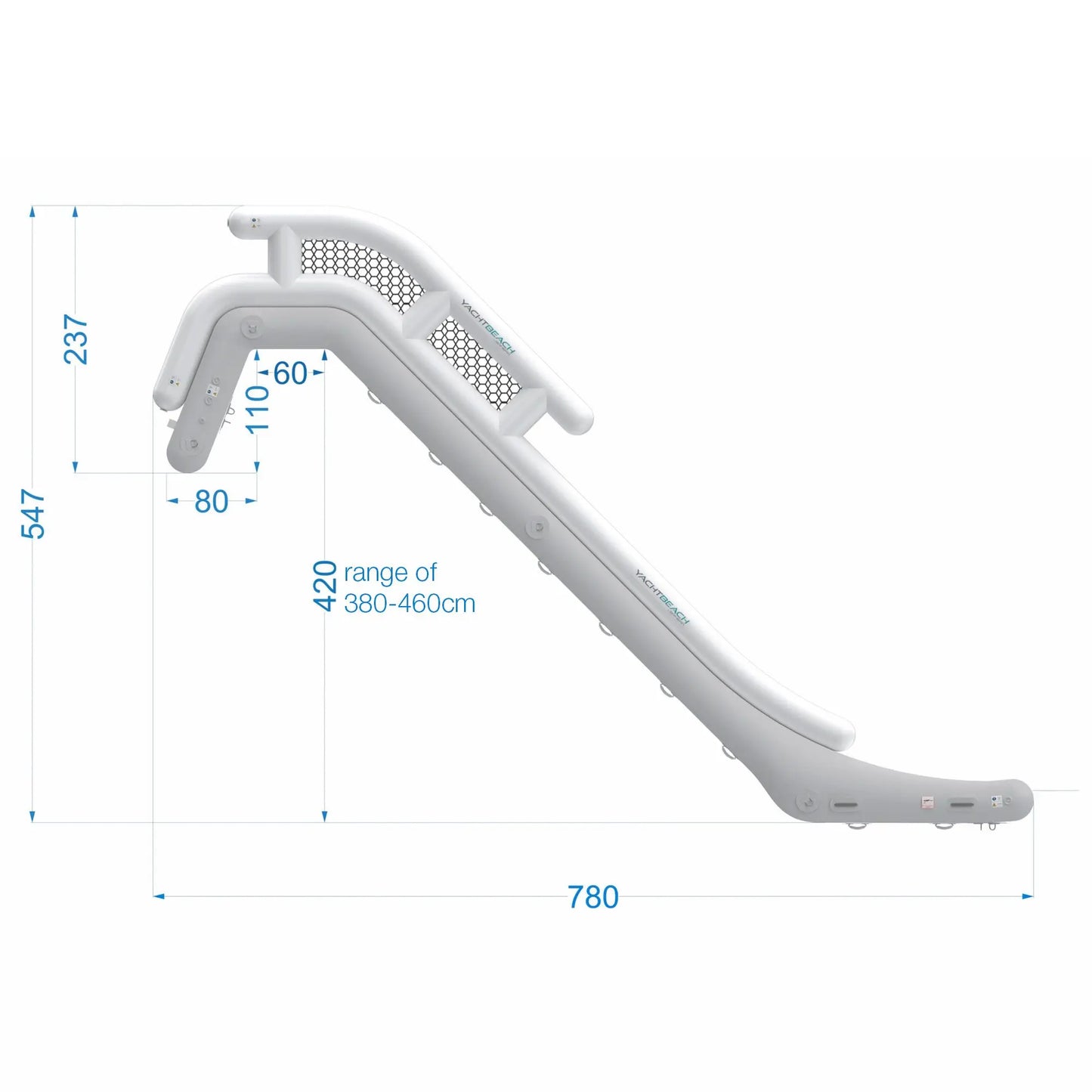 Yachtbeach by Spinera Magic Yachtslide - Easy Install Boat Slide
