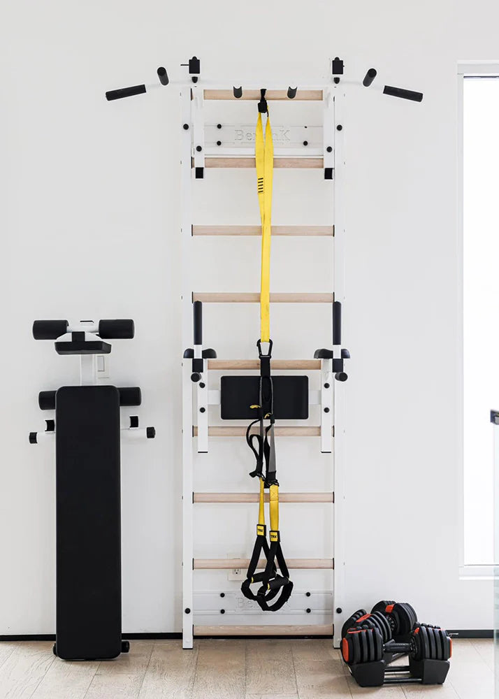 BenchK 732 Fitness Stall Bar with Pull-Up and Dip Station for Home Gym