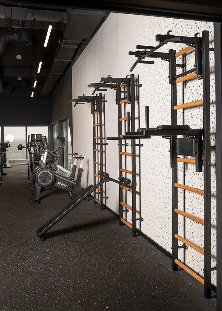 BenchK 732 Fitness Stall Bar with Pull-Up and Dip Station for Home Gym