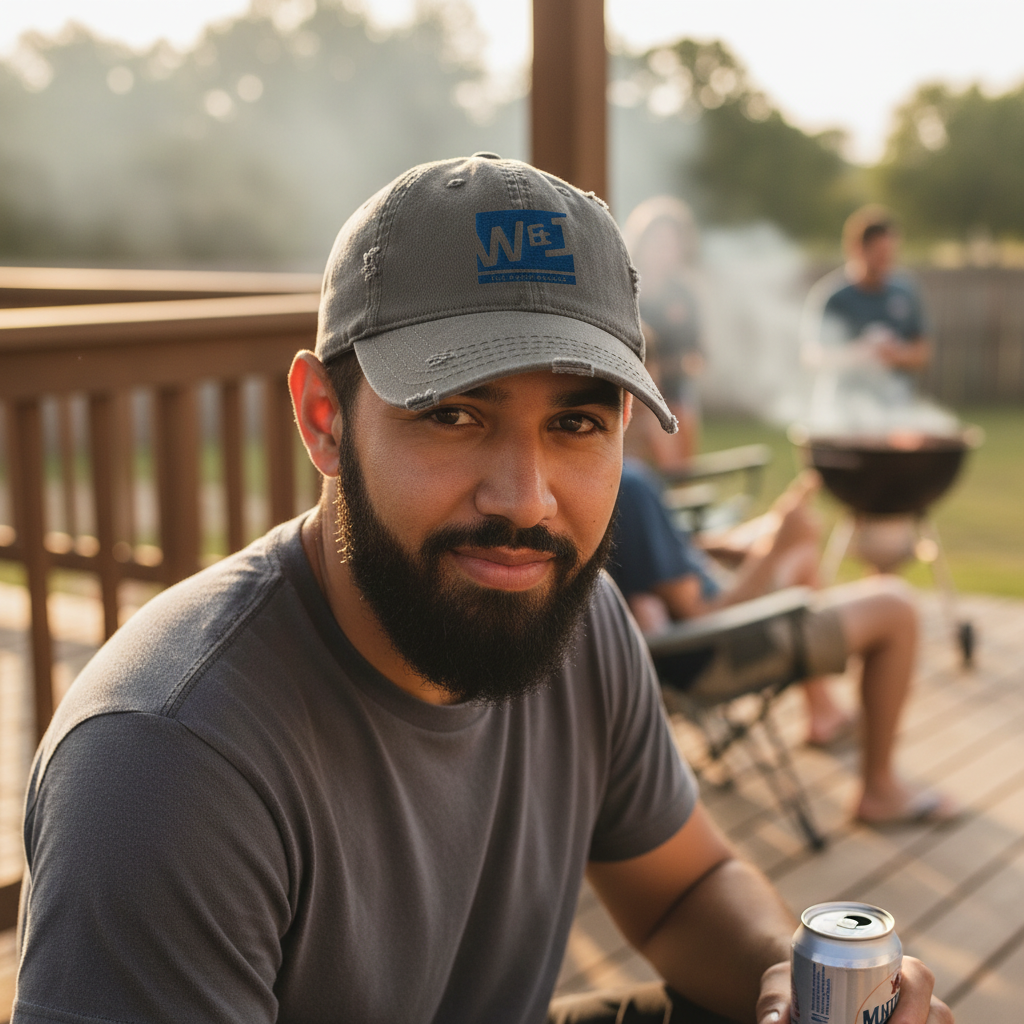 Walton & Johnson Distressed Dad Hat