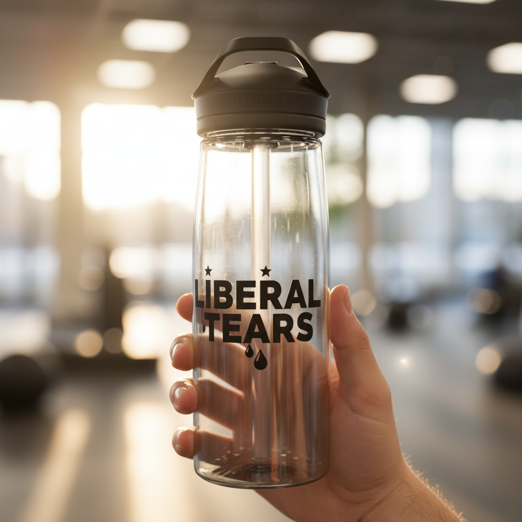 Walton & Johnson: Liberal Tears CamelBak Water Bottle - 20 oz - 4LibertyShop.com